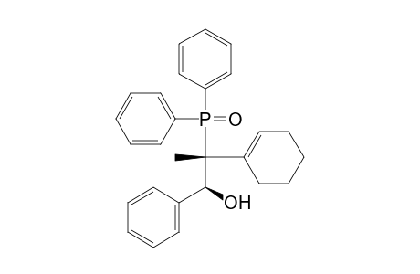 Benzenemethanol, .alpha.-[1-(1-cyclohexen-1-yl)-1-(diphenylphosphinyl)ethyl]-, (R*,S*)-