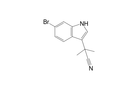 2-(6-Bromo-1H-indol-3-yl)-2-methylpropanenitrile