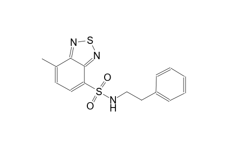 7-methyl-N-(2-phenylethyl)-2,1,3-benzothiadiazole-4-sulfonamide