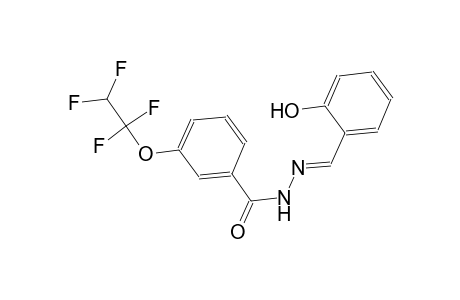 N'-[(E)-(2-hydroxyphenyl)methylidene]-3-(1,1,2,2-tetrafluoroethoxy)benzohydrazide