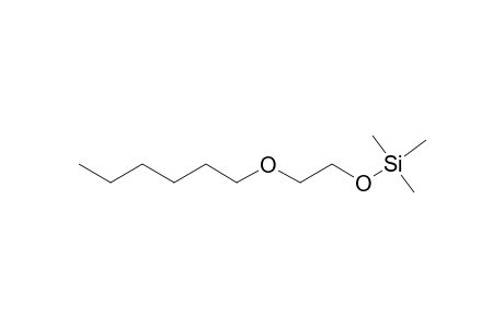 Ethyleneglycol hexyl ether, mono-TMS