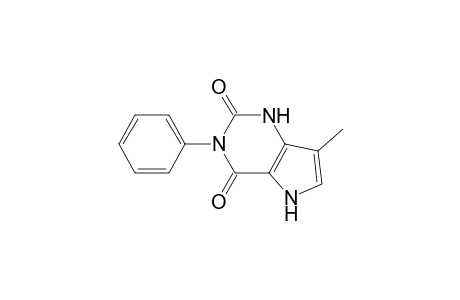 1H-Pyrrolo[3,2-d]pyrimidine-2,4(3H,5H)-dione, 7-methyl-3-phenyl-