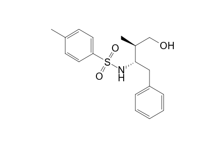 Benzenesulfonamide, N-[3-hydroxy-2-methyl-1-(phenylmethyl)propyl]-4-methyl-, [S-(R*,S*)]-