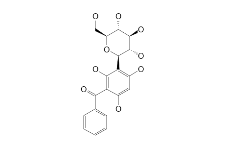 MALAFERIN-A;2,4,6-TRIHYDROXYBENZOPHENONE-3-C-BETA-D-GLUCOPYRANOSIDE