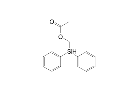 Methanol, (diphenylsilyl)-, acetate