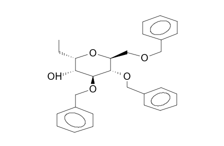 ALPHA-1,5-ANHYDRO-1-C-ETHYL-3,4,6-TRI-O-BENZYL-D-GLUCITOL
