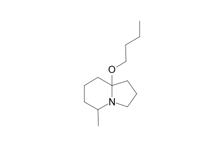 5-Methyl-8/9-butoxyizidine