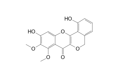 1,10-dihydroxy-8,9-dimethoxy-5H-isochromeno[4,3-b]chromen-7-one
