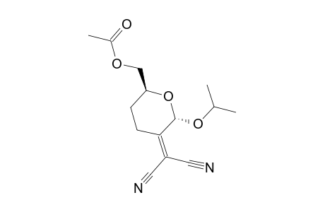 2-PROPYL-6-O-ACETYL-2-(DICYANOMETHYLENE)-2,3,4-TRIDEOXY-ALPHA-D-THREO-HEXOPYRANOSIDE