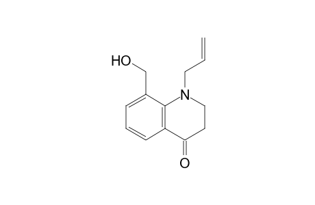 1-Allyl-8-hydroxymethyl-4-oxo-1,2,3,4-tetrahydroquinoline