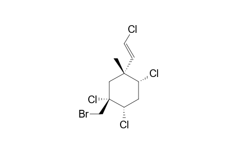 (1R,2S,4R,5R)-1-(bromomethyl)-1,2,4-trichloro-5-[(E)-2-chloroethenyl]-5-methylcyclohexane