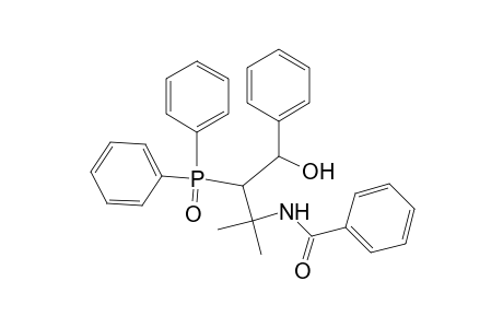 Benzamide, N-[2-(diphenylphosphinyl)-3-hydroxy-1,1-dimethyl-3-phenylpropyl]-, (R*,R*)-(.+-.)-