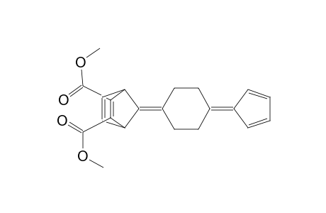 Dimethyl 7-[1-(2,4-cyclopentadien-1-ylidene)cyclohex-4-ylidene]bicyclo[2.2.1]hepta-2,5-dien-2,3-dicarboxylate