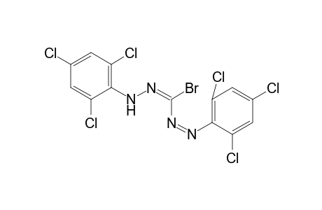 Diazenecarbohydrazonoyl bromide, N,2-bis(2,4,6-trichlorophenyl)-