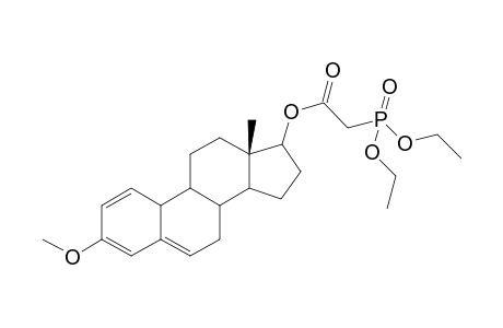 17.beta,-(3-Methoxy-1,3,5-oestratrienyl) 2-(diethylphosphono)acetate