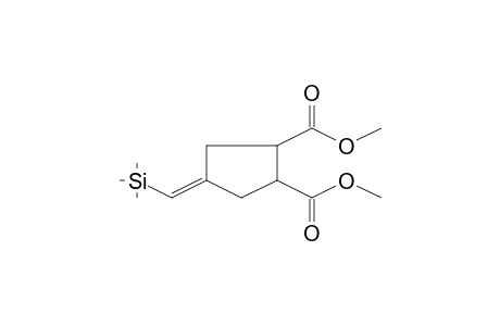 Dimethyl 4-[(trimethylsilyl)methylene]-1,2-cyclopentanedicarboxylate