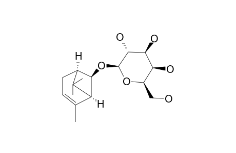 (-)-CIS-CHRYSANTHENOL-BETA-D-GALACTOPYRANOSIDE