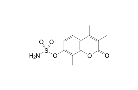 3,4,8-Trimethylcoumarin-7-O-sulphamate