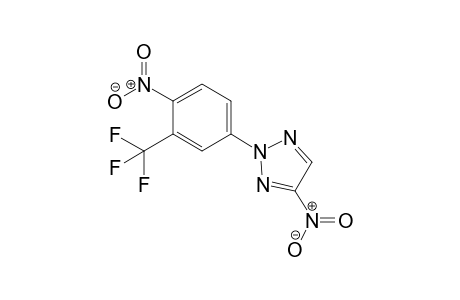 4-Nitro-2-(4-nitro-3-(trifluoromethyl)phenyl)-2H-1,2,3-triazole