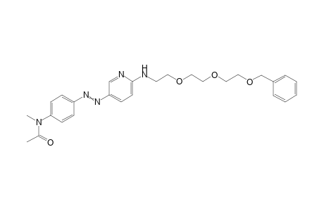N-[4-(6-{2-[2-(2-Benzyloxyethoxy)ethoxy]ethylamino}pyridin-3-ylazo)phenyl]-N-methylacetamide