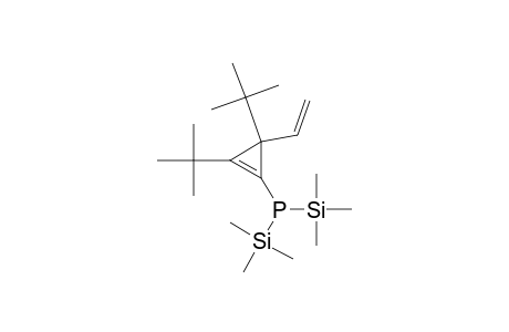 (2,3-Di-tert-butyl-3-ethenylcyclopropen-1-yl)bis(trimethylsilyl)phosphine