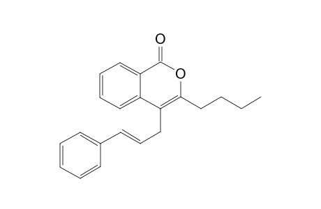 3-Butyl-4-[(2E)-3-phenylprop-2-en-1-yl]-1H-isochromen-1-one