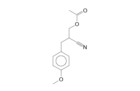 (R)-1-Acetoxy-2-cyano-3-(p-anisyl)propane