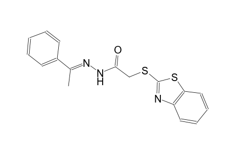 2-(1,3-benzothiazol-2-ylsulfanyl)-N'-[(E)-1-phenylethylidene]acetohydrazide