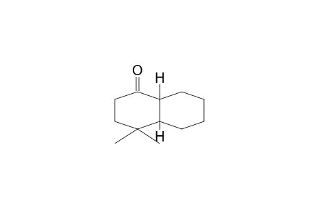 1(2H)-NAPHTHALENONE, OCTAHYDRO-4,4-DIMETHYL-