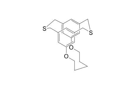 1,7-Dioxa-15,24-dithia[7.3.3](1,3,5)cyclophane