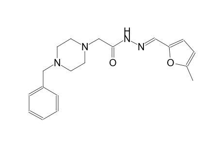 1-piperazineacetic acid, 4-(phenylmethyl)-, 2-[(E)-(5-methyl-2-furanyl)methylidene]hydrazide