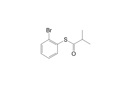 2-Bromothiophenol, S-(2-methylpropionyl)-