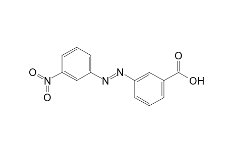 3-[(3-Nitrophenyl)diazenyl]benzoic Acid
