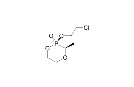 CIS-2-OXO-2-(2'-CHLOROETHOXY)-3-METHYL-1,4,2-DIOXAPHOSPHORINANE