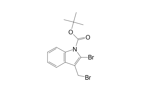 2-Bromo-3-(bromomethyl)-1-indolecarboxylic acid tert-butyl ester