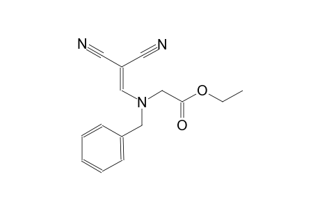 acetic acid, [(2,2-dicyanoethenyl)(phenylmethyl)amino]-, ethylester