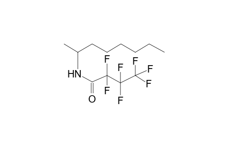 2,2,3,3,4,4,4-Heptafluoro-N-(1-methylheptyl)butanamide
