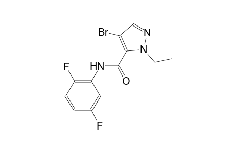 4-bromo-N-(2,5-difluorophenyl)-1-ethyl-1H-pyrazole-5-carboxamide