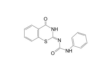 1-(4-Oxo-3,4-dihydro-benzo[e][1,3]thiazin-2-ylidene)-3-phenyl-urea