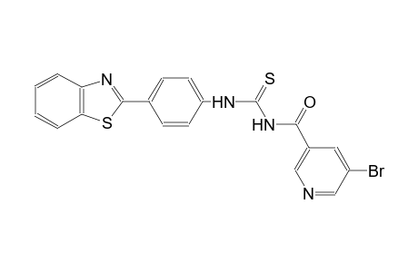 thiourea, N-[4-(2-benzothiazolyl)phenyl]-N'-[(5-bromo-3-pyridinyl)carbonyl]-
