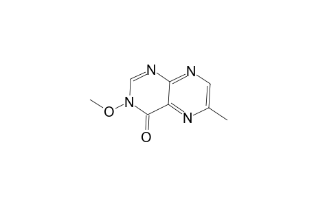 4(3H)-Pteridinone, 3-methoxy-6-methyl-