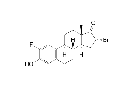 (8R,9S,13S,14S,16R)-16-bromanyl-2-fluoranyl-13-methyl-3-oxidanyl-7,8,9,11,12,14,15,16-octahydro-6H-cyclopenta[a]phenanthren-17-one