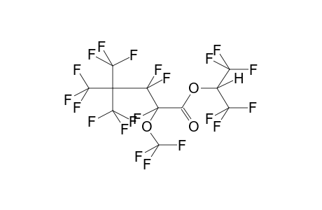 PERFLUORO-ALPHA-METHOXY-4,4-DIMETHYLPENTANOIC ACID, ALPHA-HYDROHEXAFLUOROISOPROPYL ESTER
