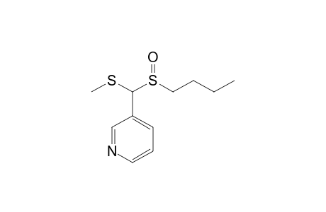 3-[butylsulfinyl-(methylthio)methyl]pyridine