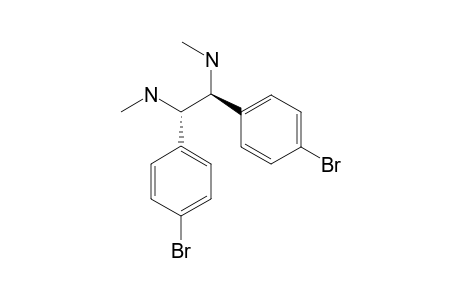 D,L-1,2-BIS-(4-BROMOPHENYL)-N,N-DIMETHYLETHANE-1,2-DIAMINE