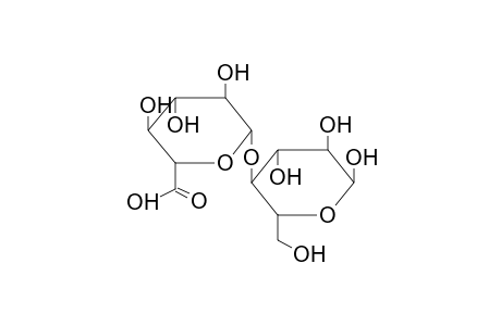 4-O-(BETA-D-GLUCOPYRANOSYLURONIC ACID)-ALPHA-D-GLUCOPYRANOSE