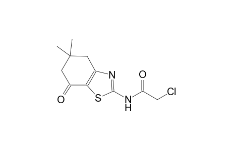 2-chloro-N-(5,5-dimethyl-7-oxo-4,5,6,7-tetrahydro-1,3-benzothiazol-2-yl)acetamide