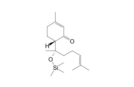 (S)-3-Methyl-6-((S)-6-methyl-2-((trimethylsilyl)oxy)hept-5-en-2-yl)cyclohex-2-en-1-one