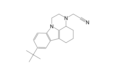 (8-tert-butyl-1,2,3a,4,5,6-hexahydro-3H-pyrazino[3,2,1-jk]carbazol-3-yl)acetonitrile