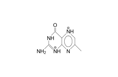 7-Methyl-pterin dication